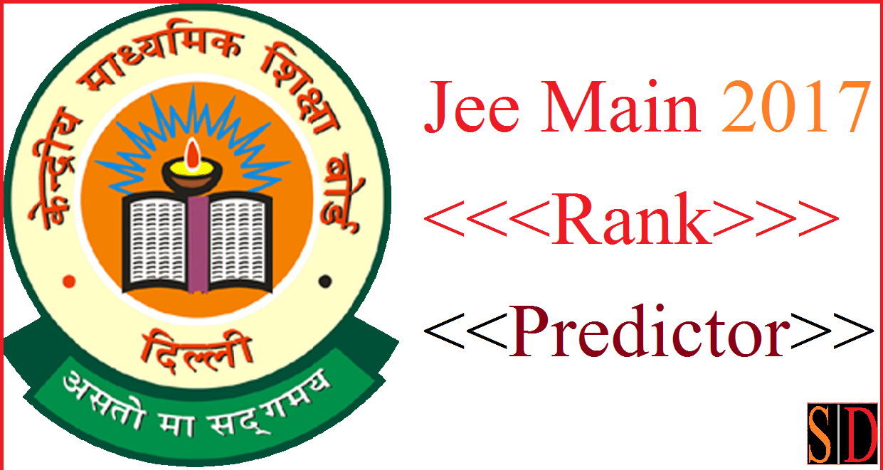 Jee Main 2017 Rank Predictor 