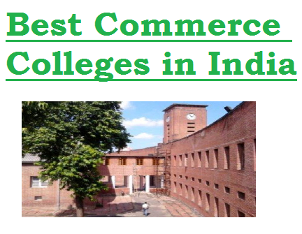 Best Commerce Colleges in India